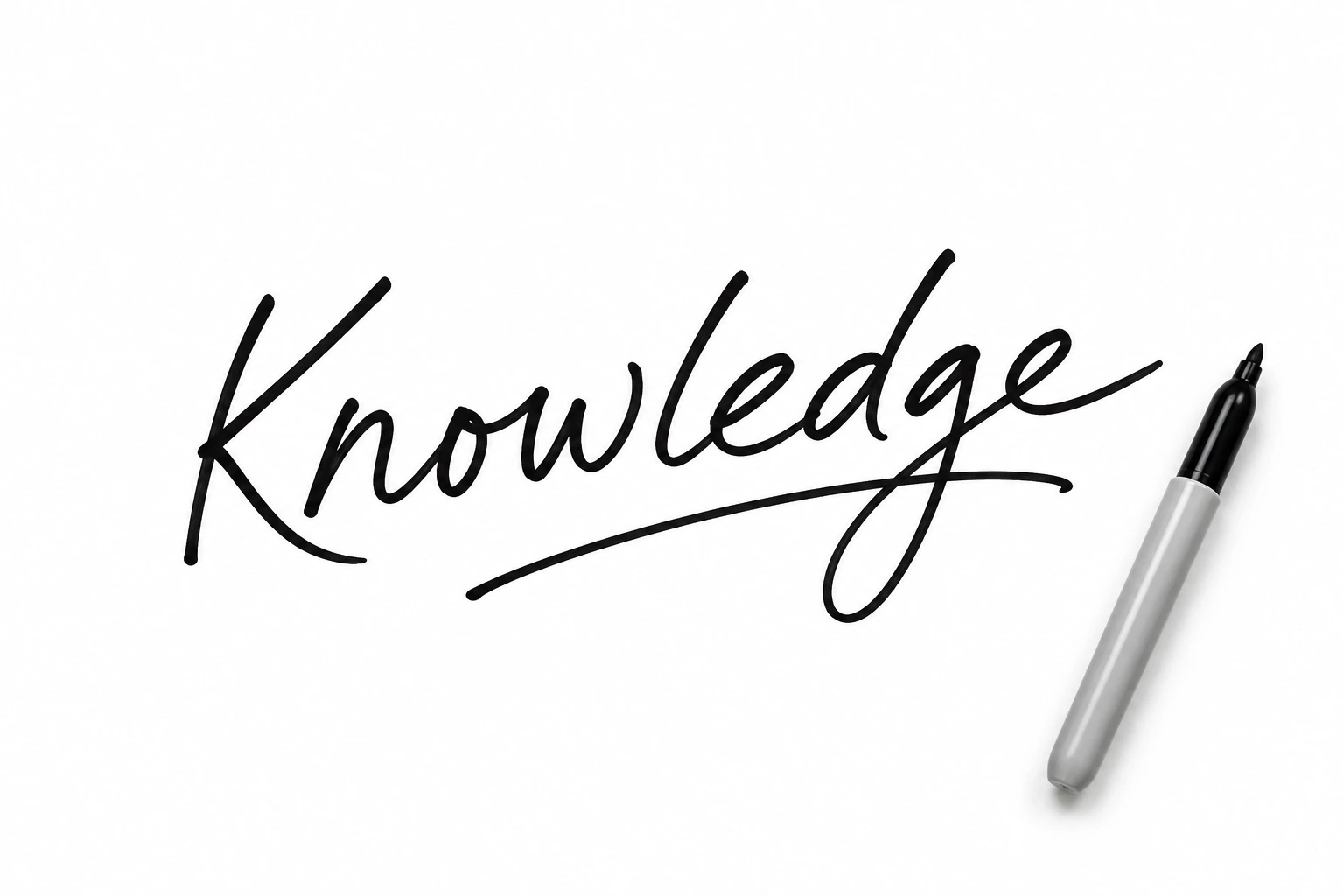 knowledge text + marker image below publishing educational content